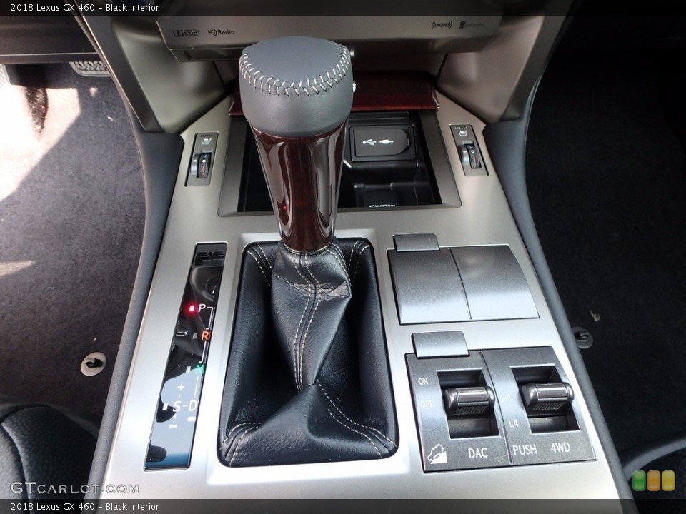 Black Interior Transmission for the 2018 Lexus GX 460 #122825552