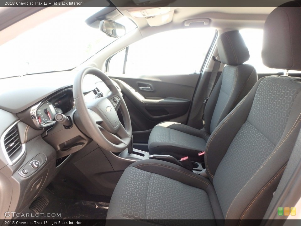 Jet Black Interior Photo for the 2018 Chevrolet Trax LS #122830492