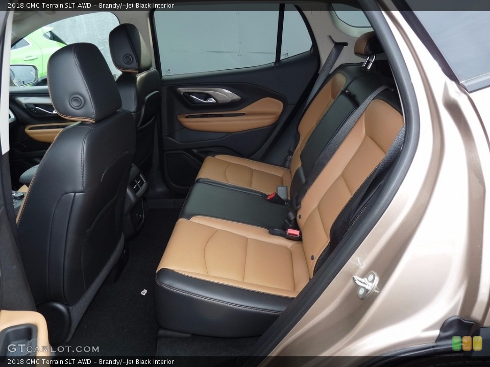 Brandy/­Jet Black Interior Rear Seat for the 2018 GMC Terrain SLT AWD #122836747