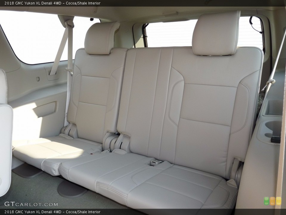 Cocoa/Shale Interior Rear Seat for the 2018 GMC Yukon XL Denali 4WD #122837191
