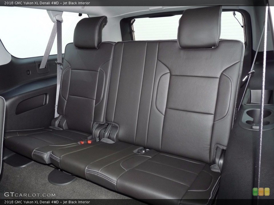 Jet Black Interior Rear Seat for the 2018 GMC Yukon XL Denali 4WD #122837635