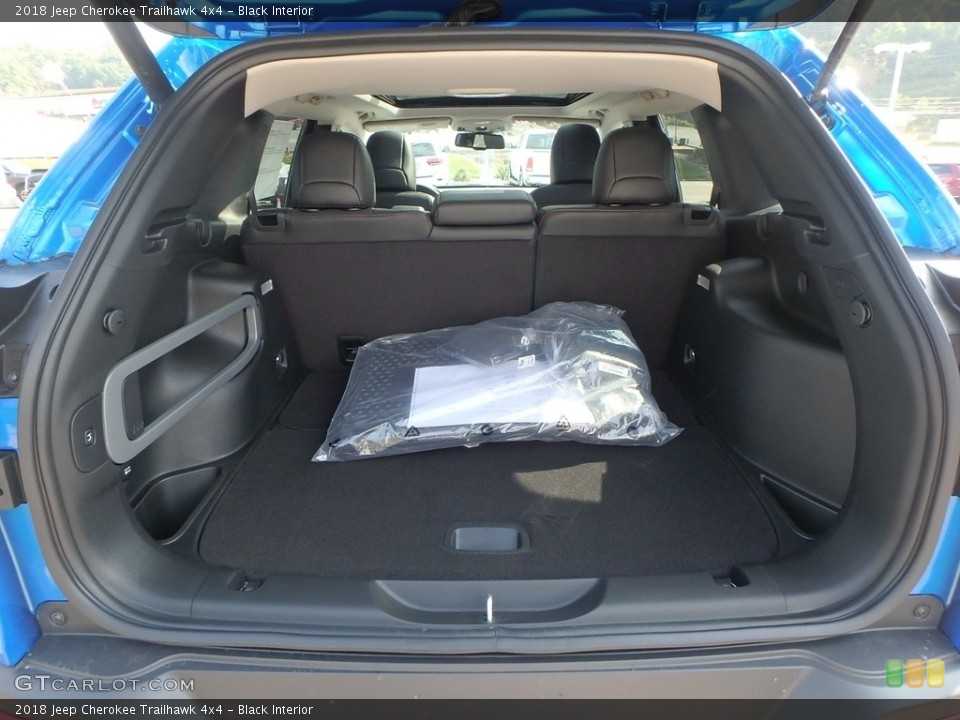 Black Interior Trunk for the 2018 Jeep Cherokee Trailhawk 4x4 #122842258