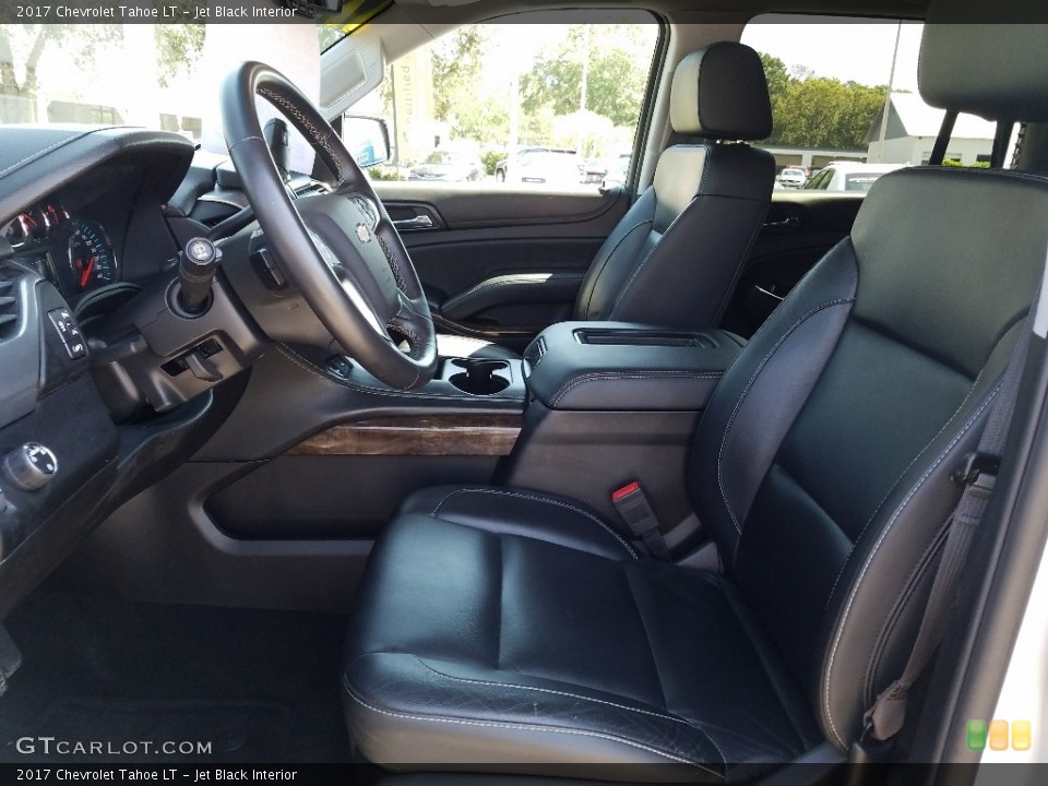 Jet Black Interior Photo for the 2017 Chevrolet Tahoe LT #122850529