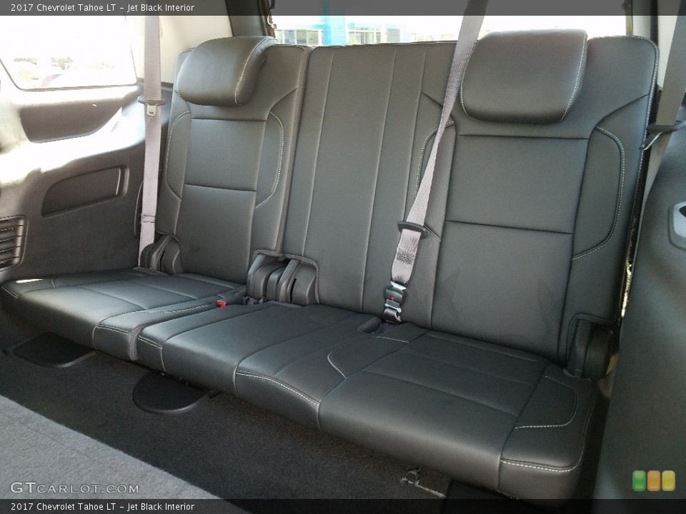 Jet Black Interior Rear Seat for the 2017 Chevrolet Tahoe LT #122850547