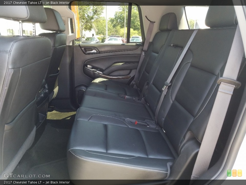 Jet Black Interior Rear Seat for the 2017 Chevrolet Tahoe LT #122850556