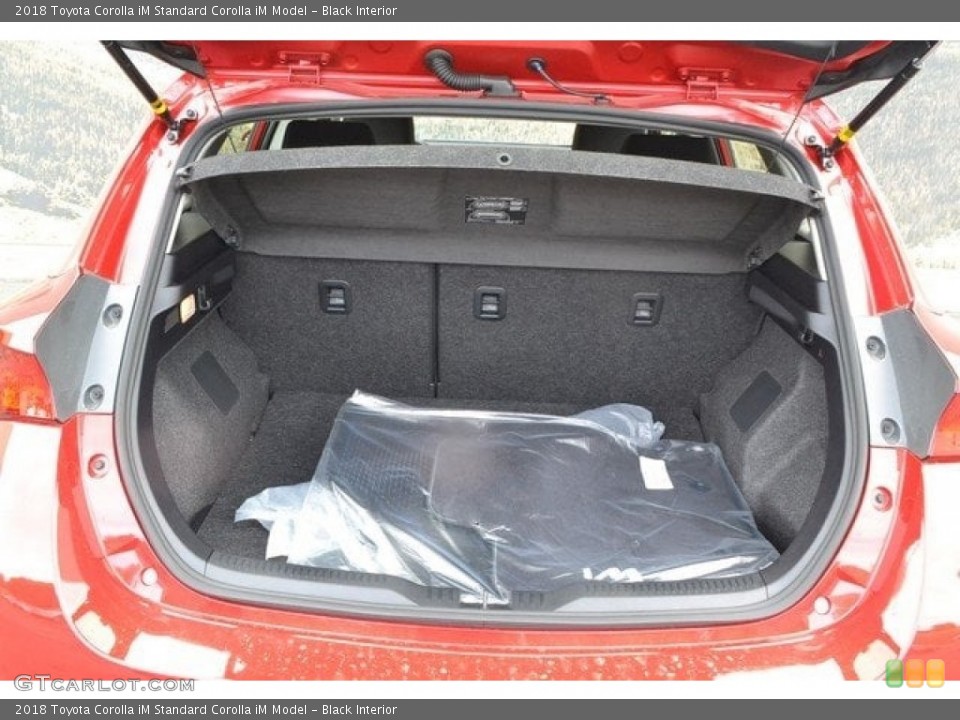 Black Interior Trunk for the 2018 Toyota Corolla iM  #122855958