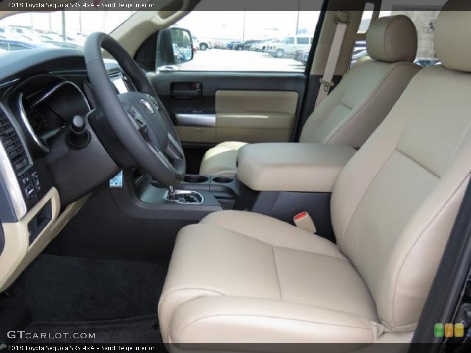 Sand Beige 2018 Toyota Sequoia Interiors