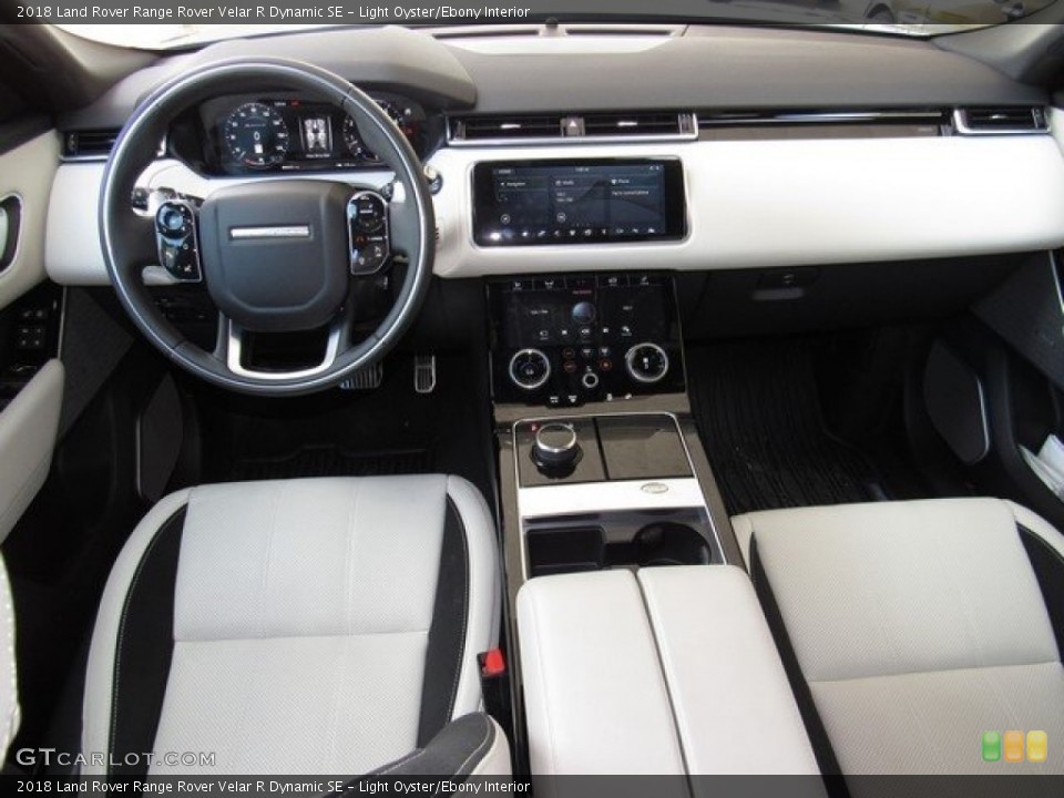 Light Oyster/Ebony Interior Dashboard for the 2018 Land Rover Range Rover Velar R Dynamic SE #122874138