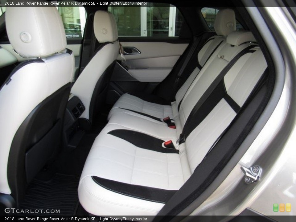 Light Oyster/Ebony Interior Rear Seat for the 2018 Land Rover Range Rover Velar R Dynamic SE #122874147