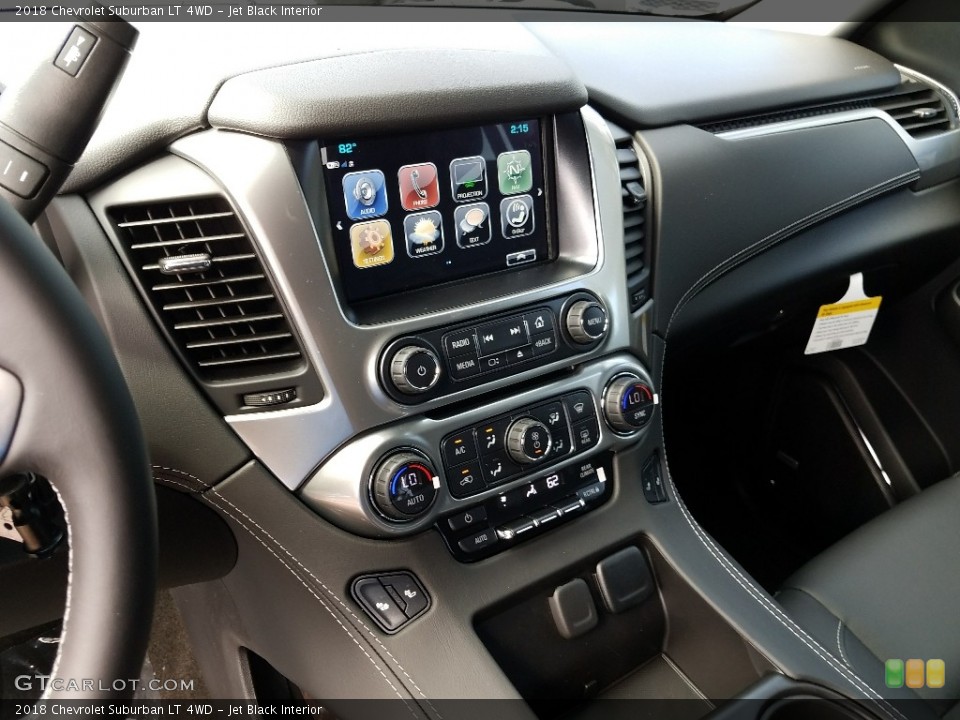 Jet Black Interior Controls for the 2018 Chevrolet Suburban LT 4WD #122901925