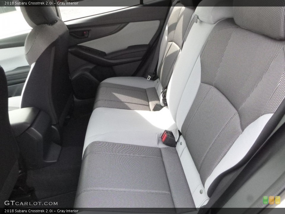 Gray Interior Rear Seat for the 2018 Subaru Crosstrek 2.0i #122905815
