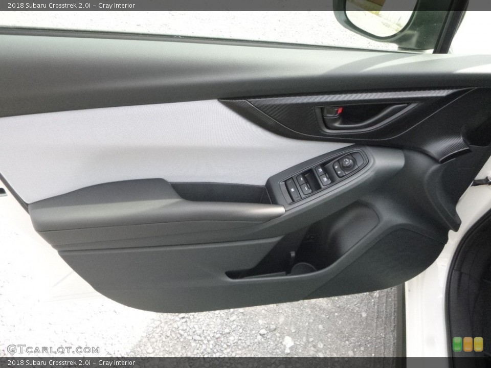 Gray Interior Door Panel for the 2018 Subaru Crosstrek 2.0i #122905839