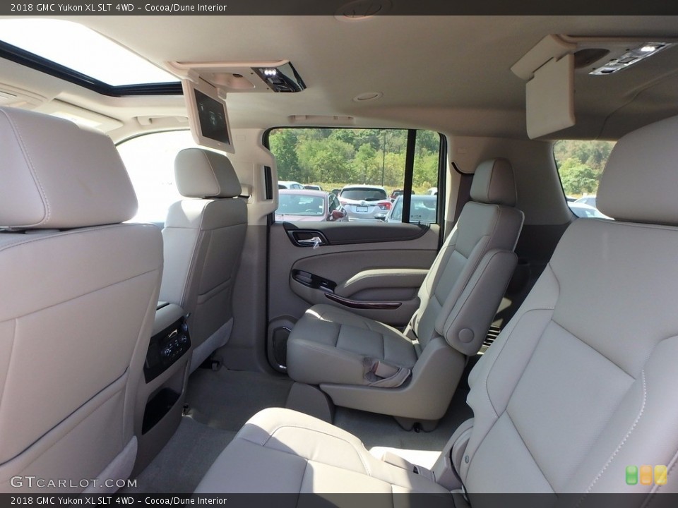 Cocoa/Dune Interior Rear Seat for the 2018 GMC Yukon XL SLT 4WD #122914068