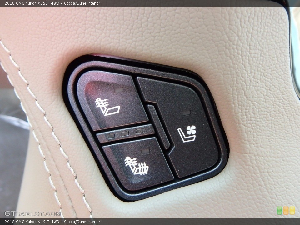 Cocoa/Dune Interior Controls for the 2018 GMC Yukon XL SLT 4WD #122914230