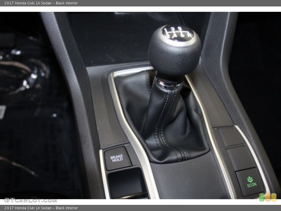 Black Interior Transmission for the 2017 Honda Civic LX Sedan #122937707