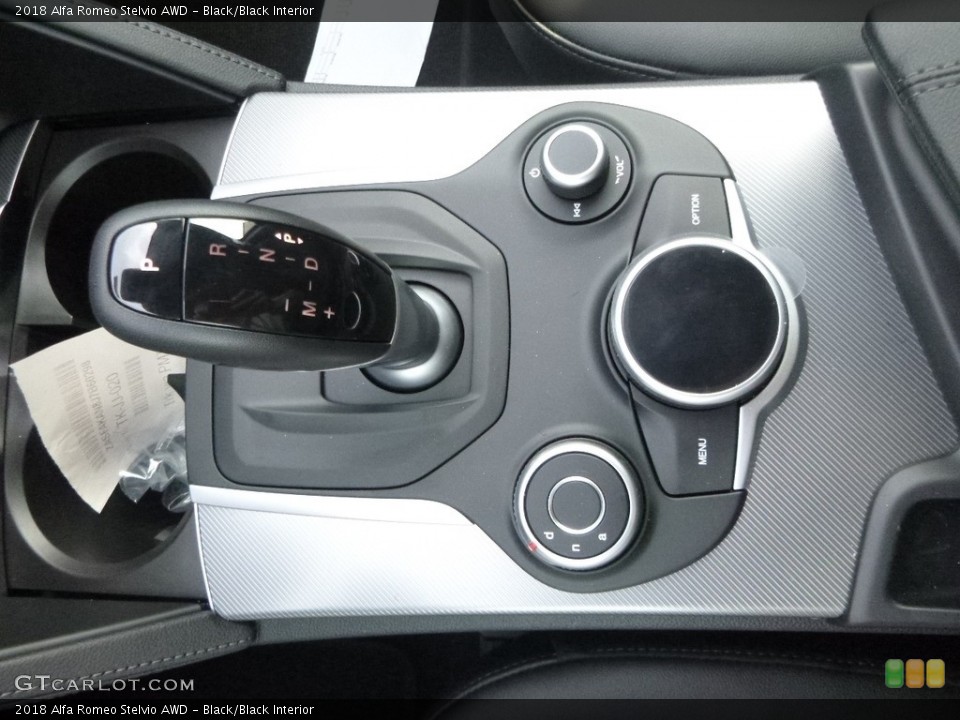 Black/Black Interior Transmission for the 2018 Alfa Romeo Stelvio AWD #122943655