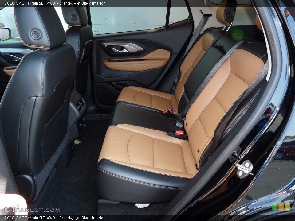 Brandy/­Jet Black Interior Rear Seat for the 2018 GMC Terrain SLT AWD #122951584