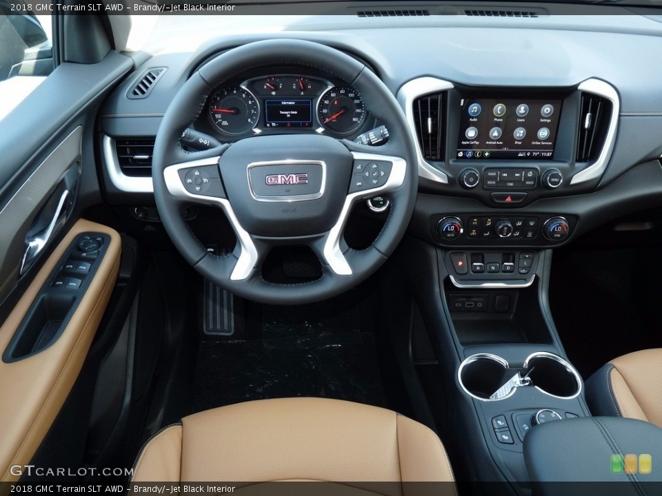 Brandy/­Jet Black Interior Dashboard for the 2018 GMC Terrain SLT AWD #122951614