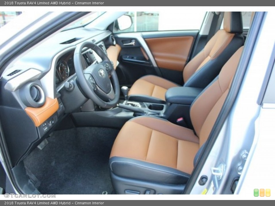 Cinnamon Interior Photo for the 2018 Toyota RAV4 Limited AWD Hybrid #122978538