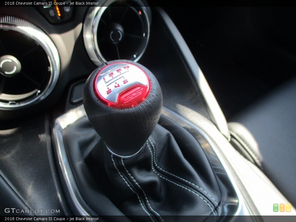 Jet Black Interior Transmission for the 2018 Chevrolet Camaro SS Coupe #122984607