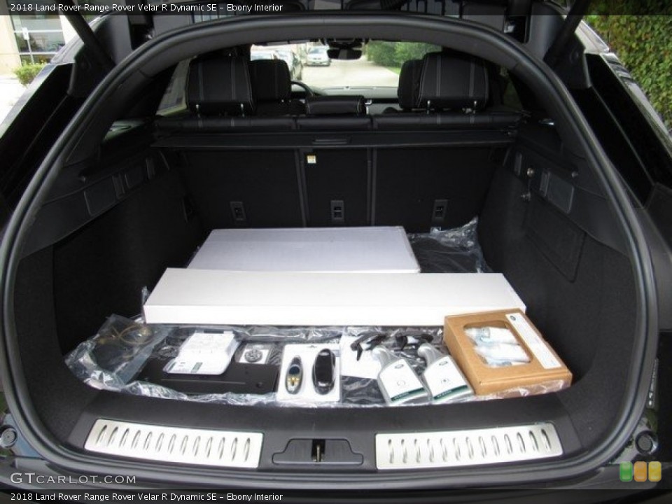 Ebony Interior Trunk for the 2018 Land Rover Range Rover Velar R Dynamic SE #122985672