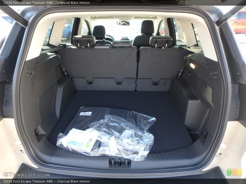 Charcoal Black Interior Trunk for the 2018 Ford Escape Titanium 4WD #122998047