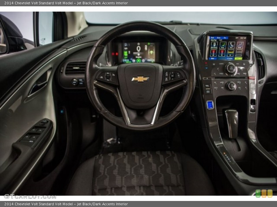 Jet Black/Dark Accents Interior Dashboard for the 2014 Chevrolet Volt  #123009375
