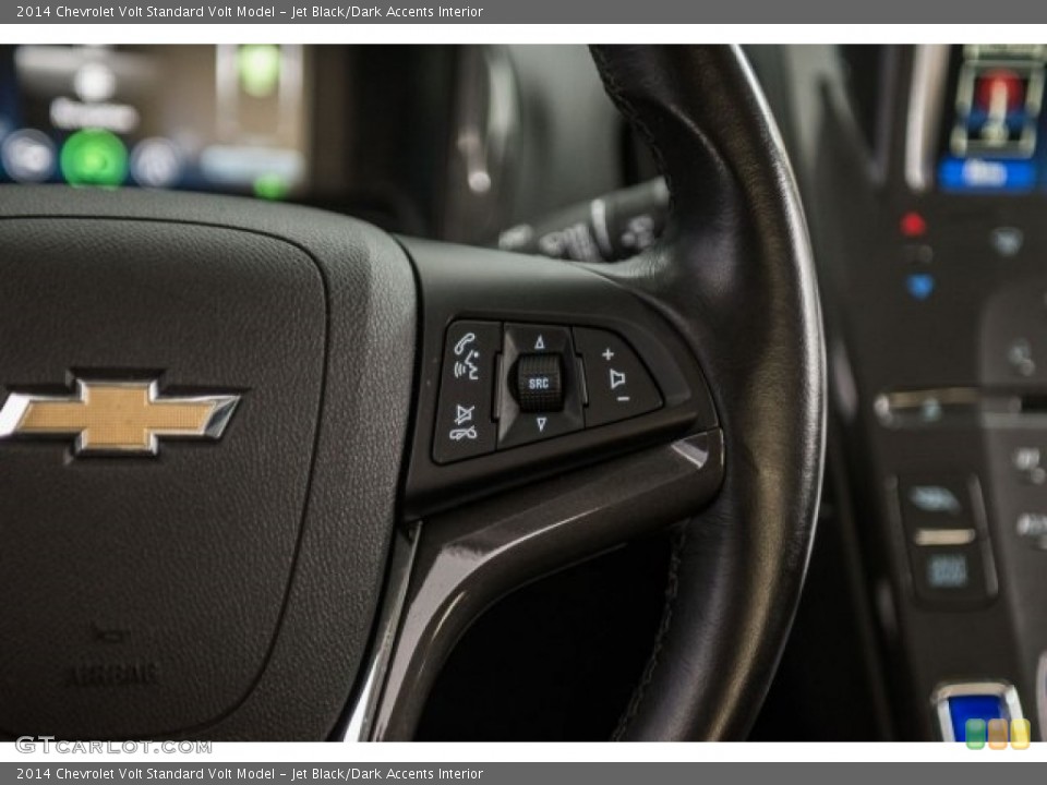 Jet Black/Dark Accents Interior Controls for the 2014 Chevrolet Volt  #123009558