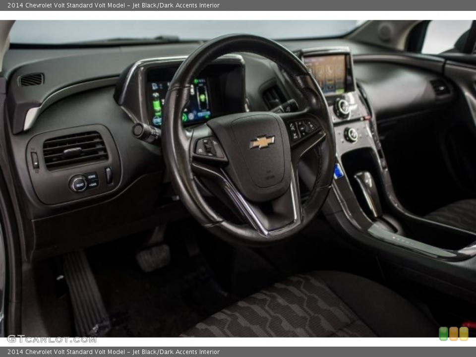 Jet Black/Dark Accents Interior Dashboard for the 2014 Chevrolet Volt  #123009573