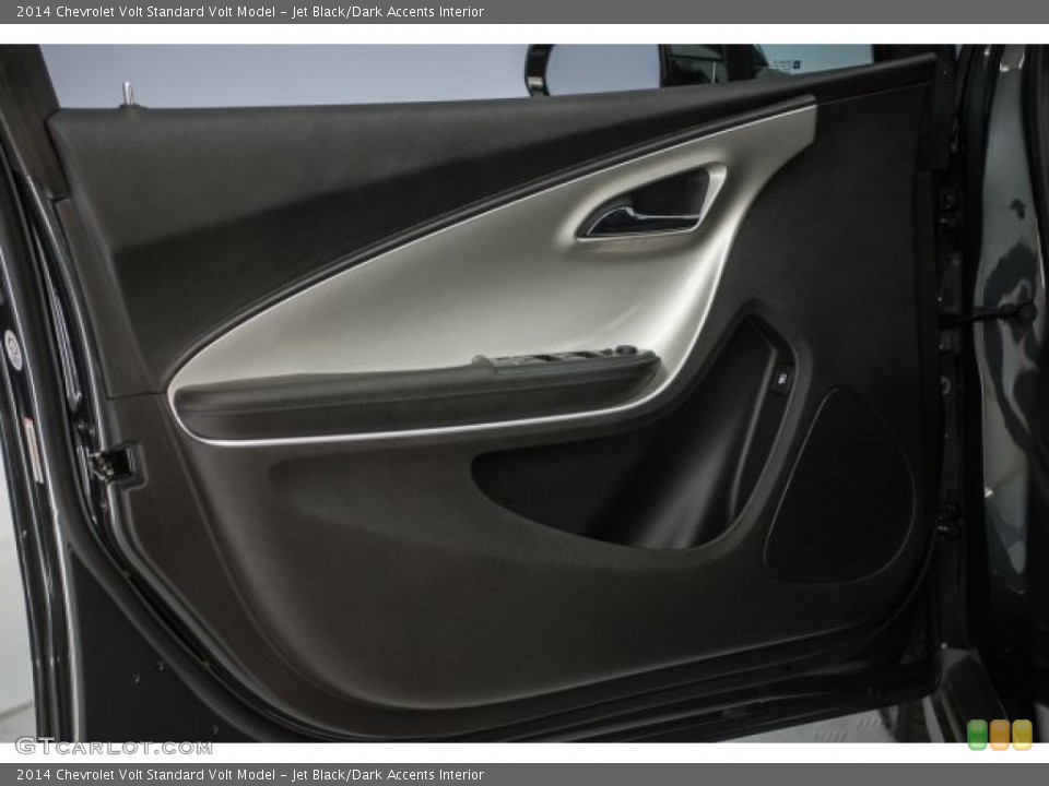 Jet Black/Dark Accents Interior Door Panel for the 2014 Chevrolet Volt  #123009645