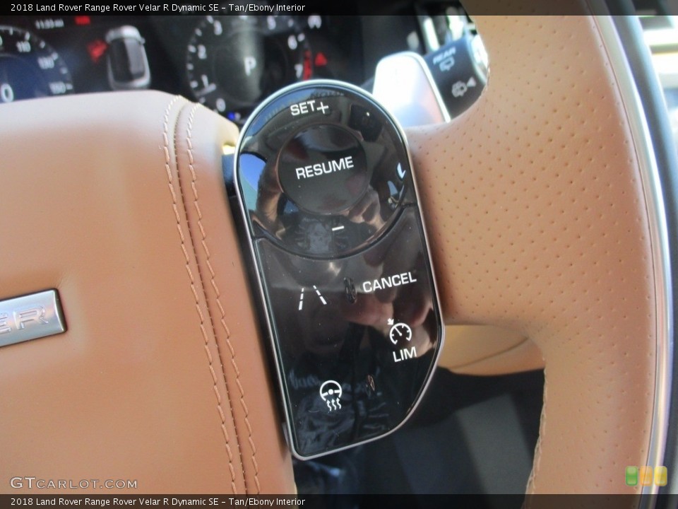 Tan/Ebony Interior Controls for the 2018 Land Rover Range Rover Velar R Dynamic SE #123029862