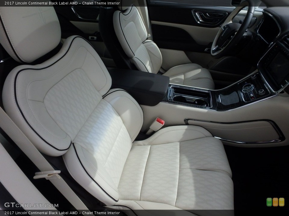 Chalet Theme Interior Front Seat for the 2017 Lincoln Continental Black Label AWD #123030123