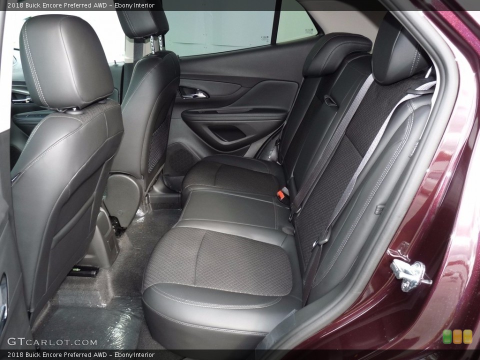 Ebony Interior Rear Seat for the 2018 Buick Encore Preferred AWD #123041469