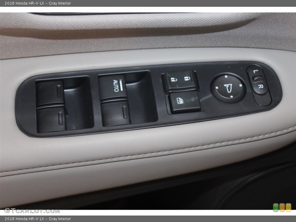 Gray Interior Controls for the 2018 Honda HR-V LX #123047862