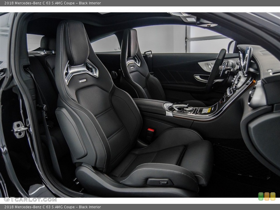 Black Interior Photo for the 2018 Mercedes-Benz C 63 S AMG Coupe #123055387