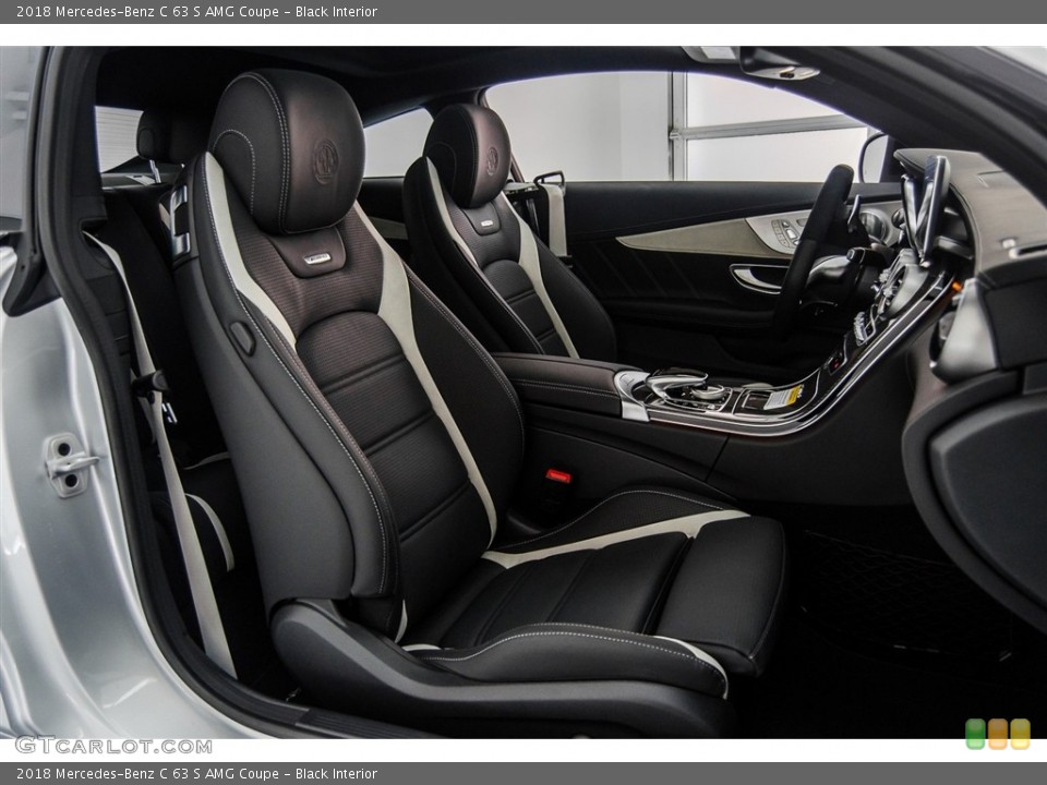 Black Interior Photo for the 2018 Mercedes-Benz C 63 S AMG Coupe #123055669