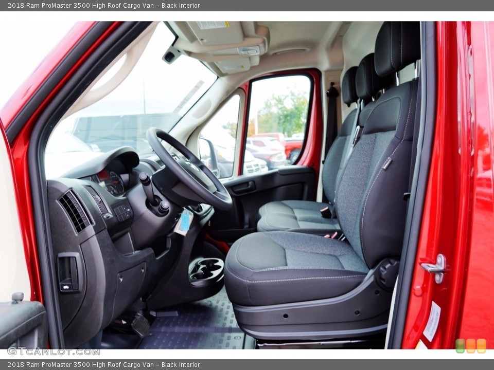 Black Interior Photo for the 2018 Ram ProMaster 3500 High Roof Cargo Van #123066109