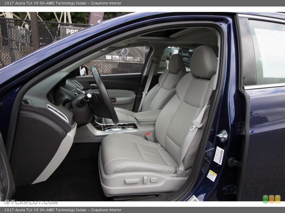 Graystone Interior Photo for the 2017 Acura TLX V6 SH-AWD Technology Sedan #123068908
