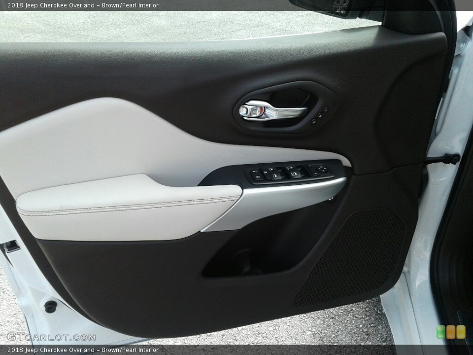 Brown/Pearl Interior Door Panel for the 2018 Jeep Cherokee Overland #123069586