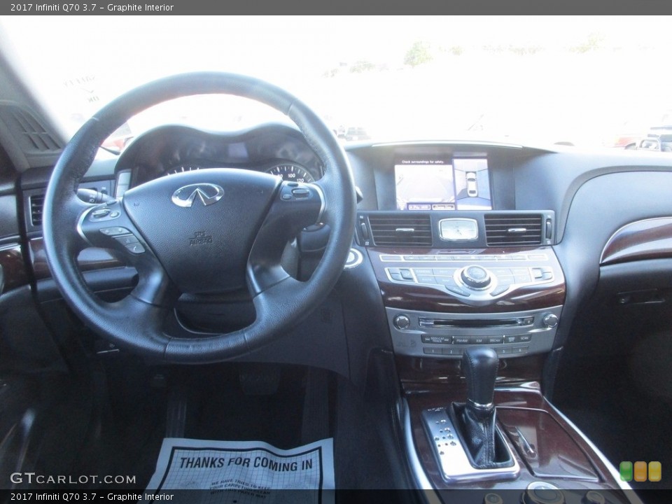 Graphite Interior Dashboard for the 2017 Infiniti Q70 3.7 #123078976