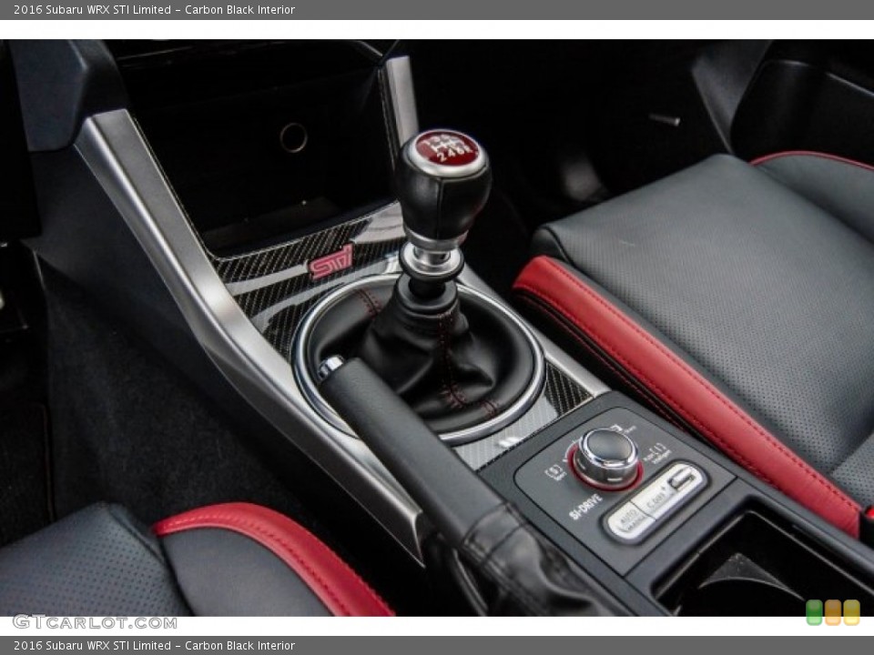 Carbon Black Interior Transmission for the 2016 Subaru WRX STI Limited #123132518