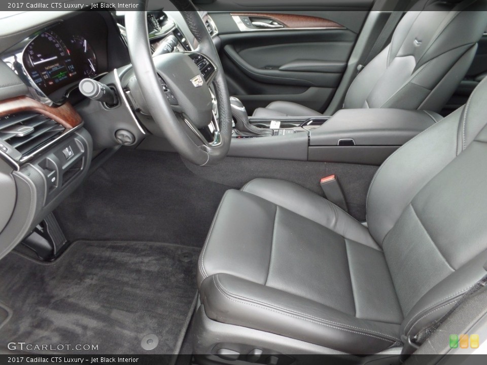 Jet Black Interior Front Seat for the 2017 Cadillac CTS Luxury #123145346