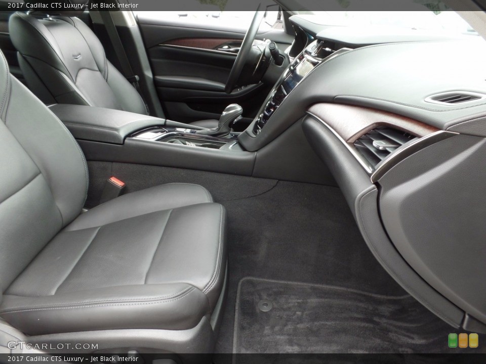 Jet Black Interior Front Seat for the 2017 Cadillac CTS Luxury #123145418