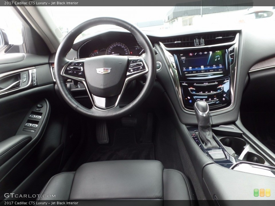 Jet Black Interior Photo for the 2017 Cadillac CTS Luxury #123145460