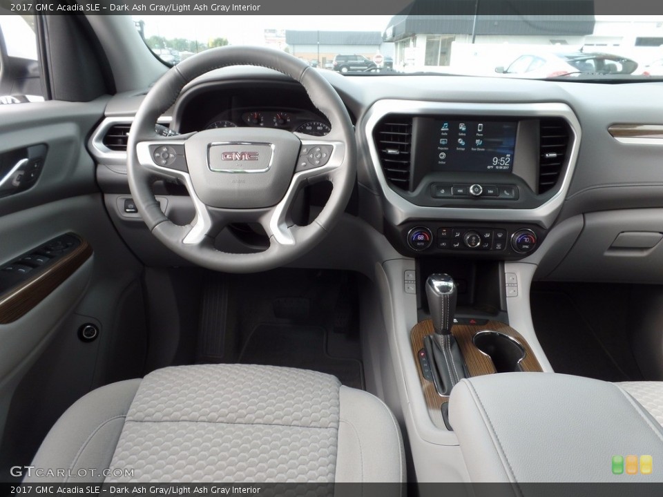 Dark Ash Gray/Light Ash Gray Interior Dashboard for the 2017 GMC Acadia SLE #123149339