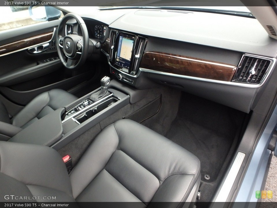 Charcoal Interior Front Seat for the 2017 Volvo S90 T5 #123156297