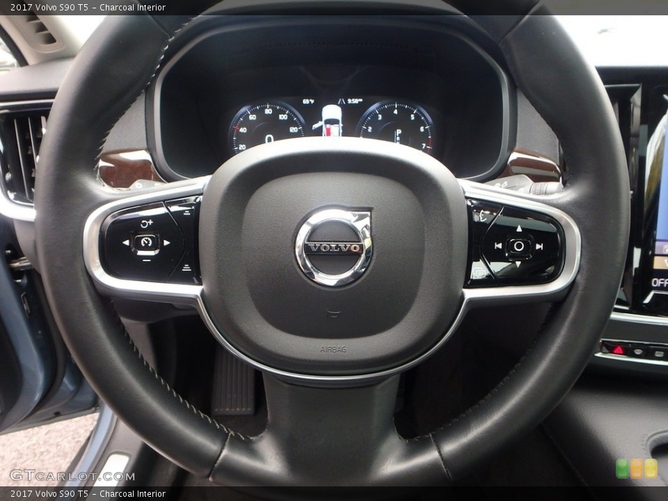 Charcoal Interior Steering Wheel for the 2017 Volvo S90 T5 #123156501