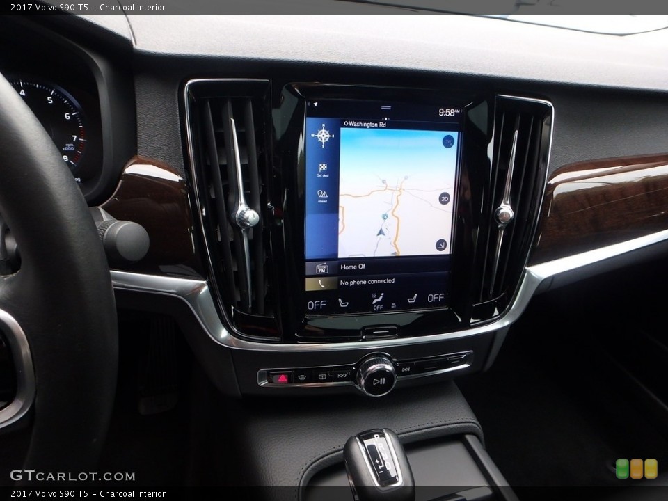 Charcoal Interior Controls for the 2017 Volvo S90 T5 #123156549