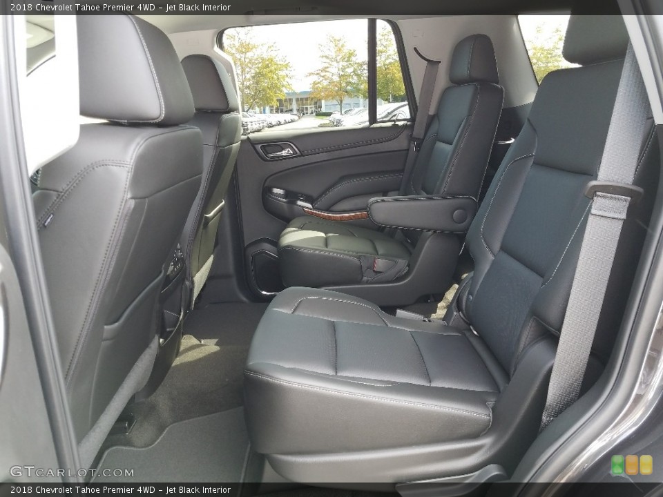Jet Black Interior Rear Seat for the 2018 Chevrolet Tahoe Premier 4WD #123160253