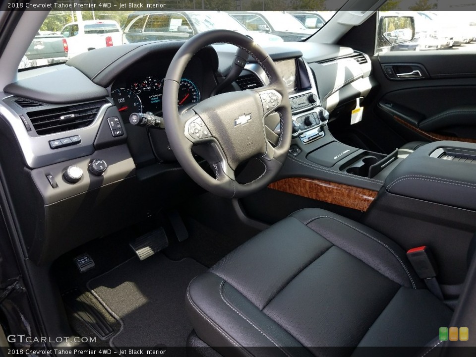 Jet Black Interior Photo for the 2018 Chevrolet Tahoe Premier 4WD #123160284